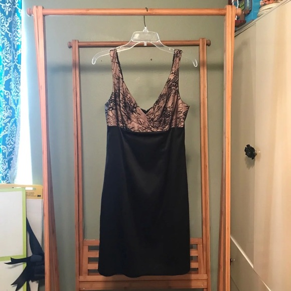 Allen B. By Allen Schwartz Dresses Nwt Satin Lace Dress